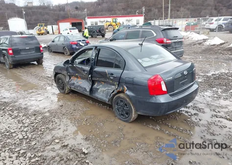 2011 Hyundai Accent Gls z USA, uszkodzony, nr VIN KMHCN4AC6B4604352